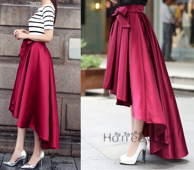 High Low Skirt Outfits - 19 Best Ways To Style Hi-Low Skirts