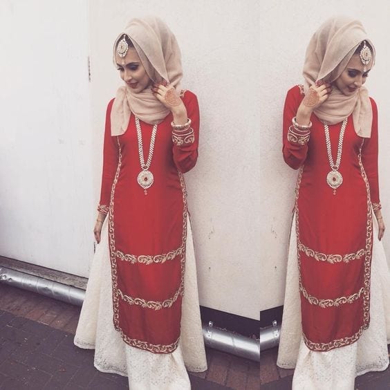 30 Ways to Wear Hijab with Indian Ethnic Wear Outfits