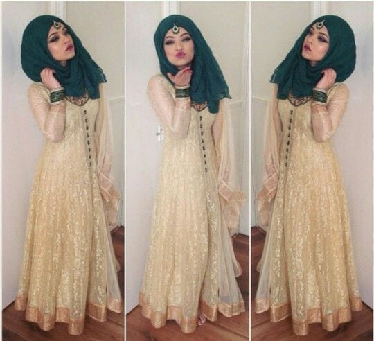 30 Ways to Wear Hijab with Indian Ethnic Wear Outfits