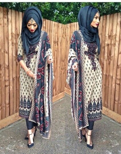 30 Ways to Wear Hijab with Indian Ethnic Wear Outfits