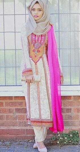 30 Ways to Wear Hijab with Indian Ethnic Wear Outfits