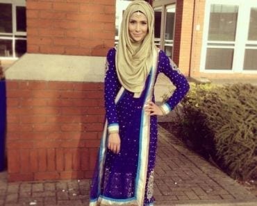 hijab with ethnic wear