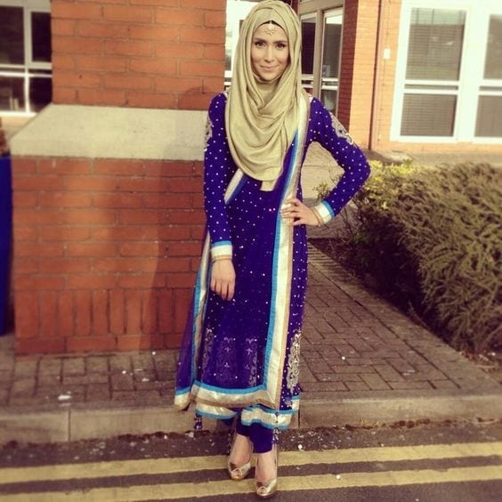 30 Ways to Wear Hijab with Indian Ethnic Wear Outfits