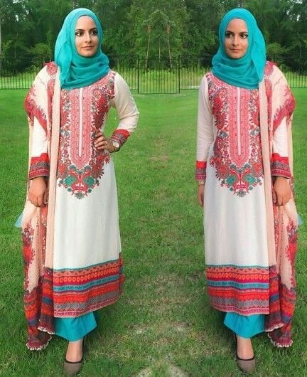 30 Ways to Wear Hijab with Indian Ethnic Wear Outfits