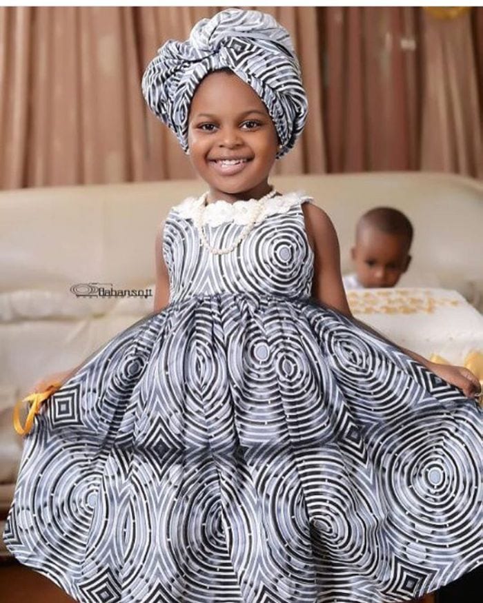 African Dress Styles for Kids - 39 African Attire for Babies