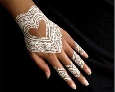 Heart Shaped Mehndi Designs. 20 Simple Henna Heart Designs