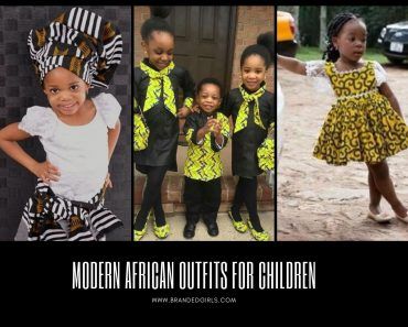 Modern African Outfits for Kids