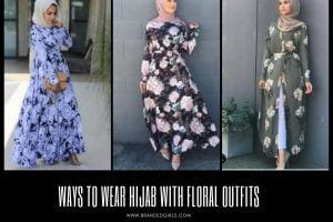 Hijab with Floral Outfits-20 Ways to Wear Hijab with Florals