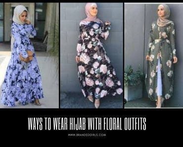 Hijab with Floral Outfits-30 Ways to Wear Hijab with Florals