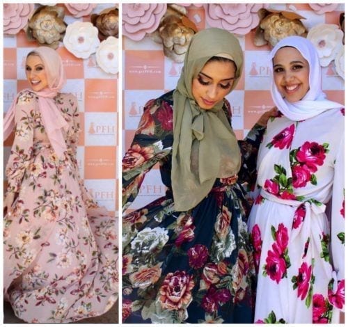 Hijab with Floral Outfits-30 Ways to Wear Hijab with Florals