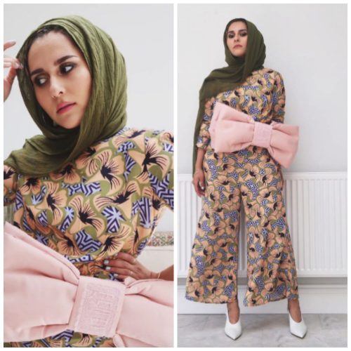 Hijab with Floral Outfits-30 Ways to Wear Hijab with Florals