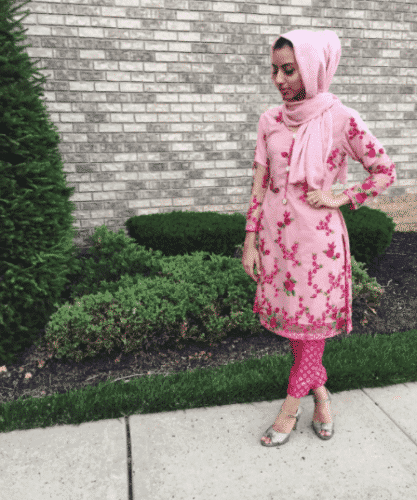 Hijab with Floral Outfits-30 Ways to Wear Hijab with Florals