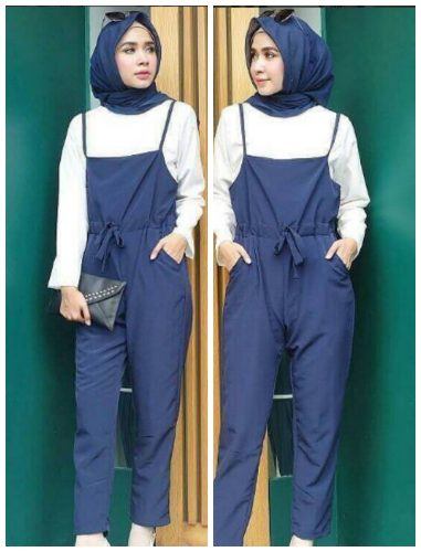 Hijab With Jumpsuits - 16 Ways To Wear Jumpsuit With Hijab