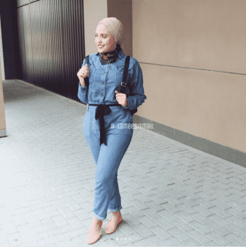 Hijab With Jumpsuits - 16 Ways To Wear Jumpsuit With Hijab