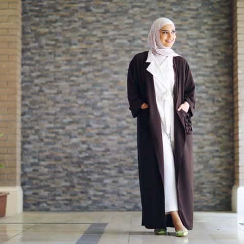 how to wear hijab with jumpsuit