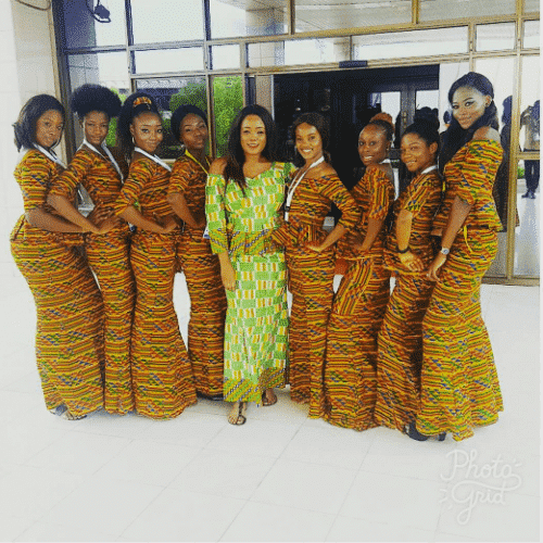 Ghanaian Women Kaba and Slit- 20 Beautiful Kaba Outfit Ideas