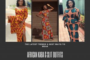 Ghanaian Women Kaba and Slit- 20 Beautiful Kaba Outfit Ideas