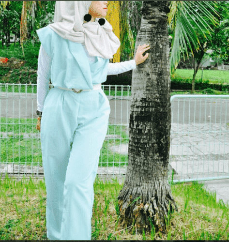 Hijab With Jumpsuits - 16 Ways To Wear Jumpsuit With Hijab