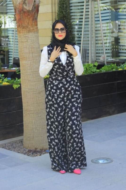 how to wear jumpsuit with hijab