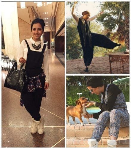 how to wear hijab with jumpsuit
