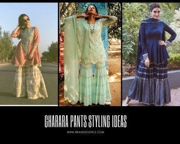 Gharara Pant Outfits-20 Beautiful Outfits with Gharara Pants