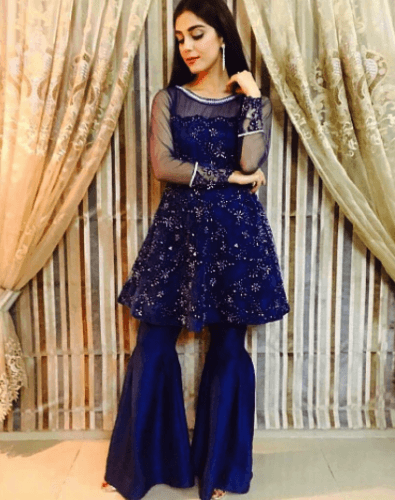 how to wear gharara pants