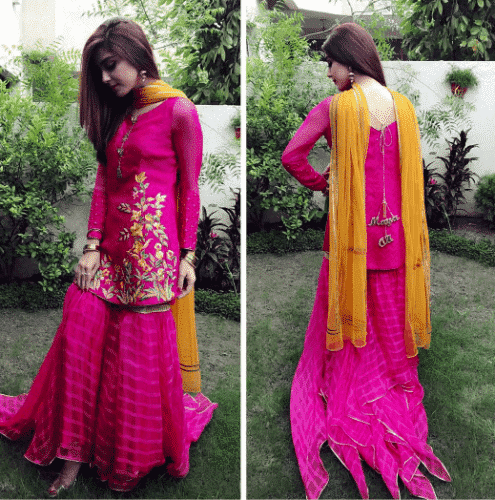 gharara pants outfit