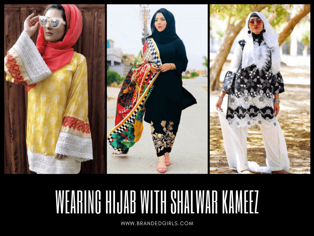 hijab with shalwar kameez