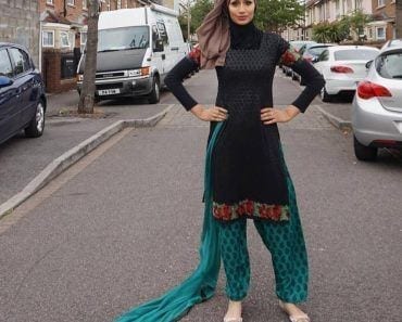 hijab with shalwar kameez