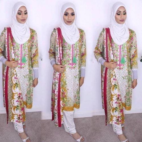 hijab with shalwar kameez