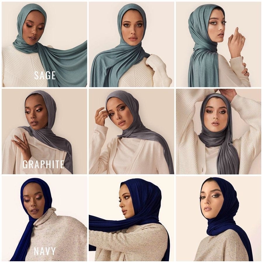 Jersey hijabs by haute hijabs