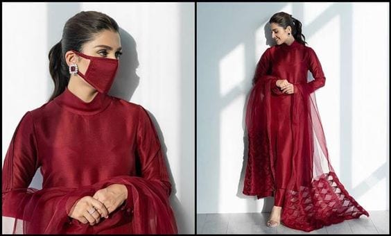 Celebrity ethnic dresses