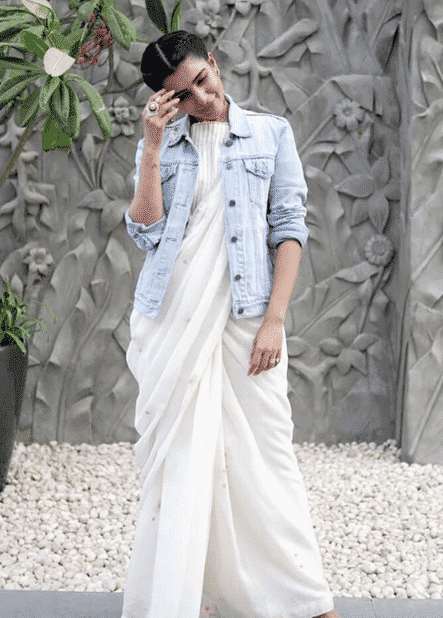 Celebrity ethnic dresses