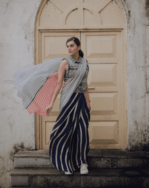 Celebrity ethnic dresses