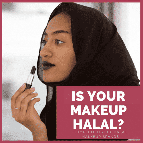 complete list of halal makeup brands