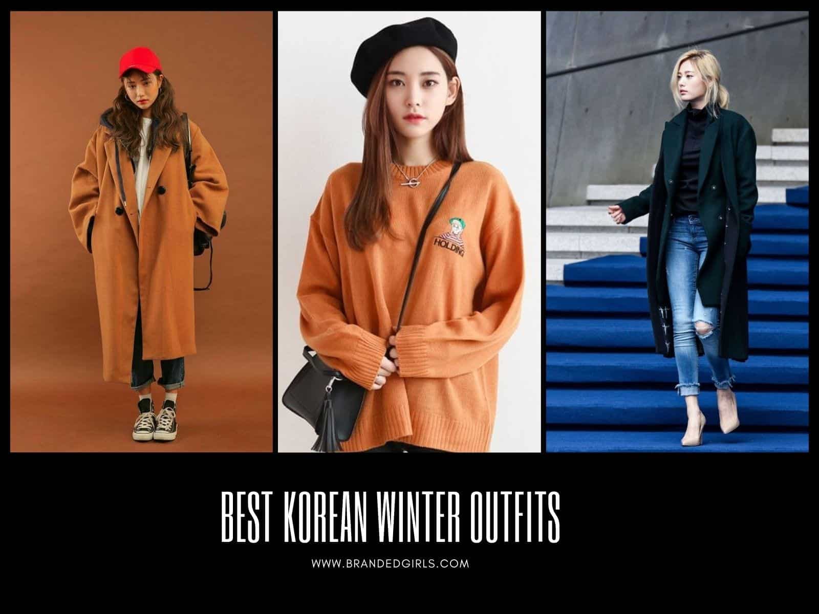 Korean Winter Fashion Trends - 26 Best Korean Winter Outfits