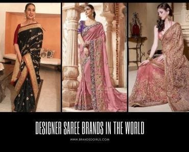 Top 10 Designer Saree Brands In World 2020 With Price