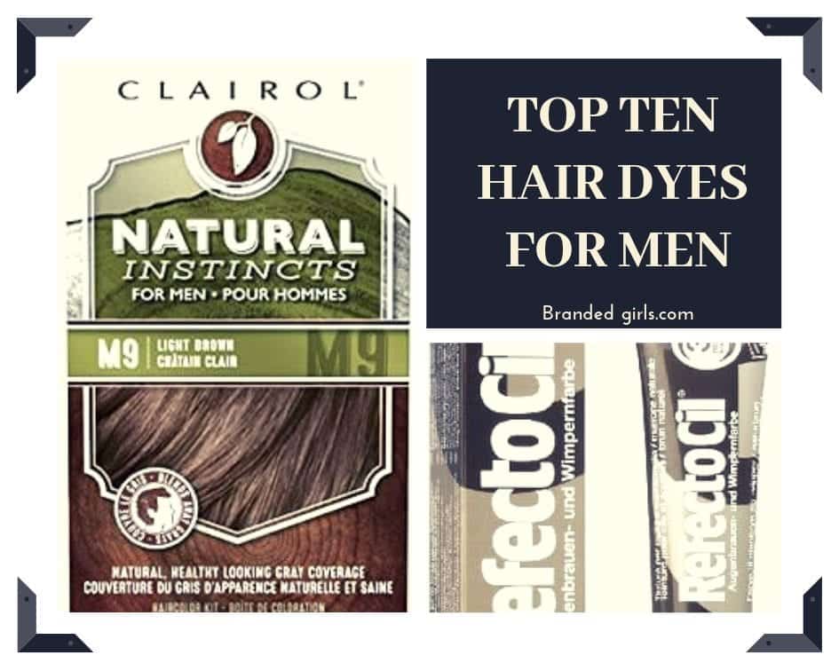 Top Ten Hair Dyes for Men