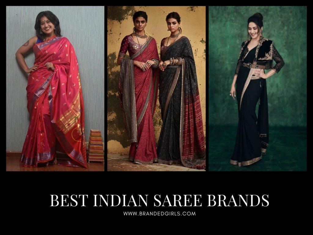 Top 21 Indian Saree Brands with Price & Reviews