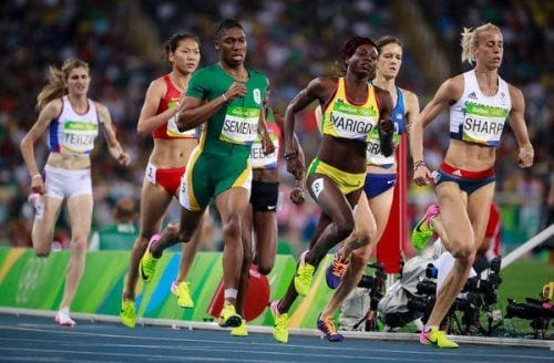 Male athletes vs female athletes