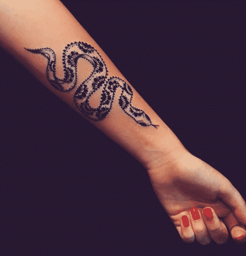 snake tattoo