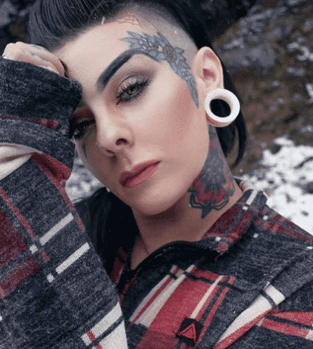 face tattoo