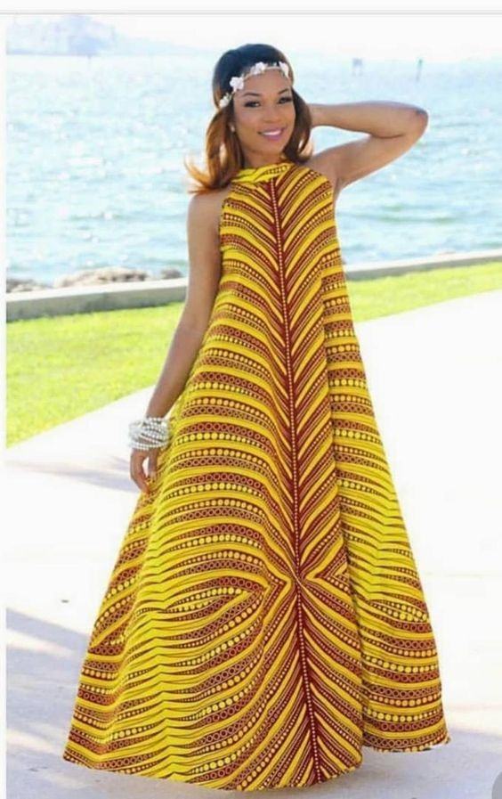 Ankara Gown Dress Ideas (11)