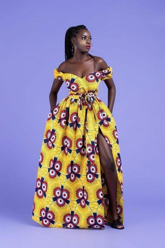 Ankara Gown Dress Ideas (10)