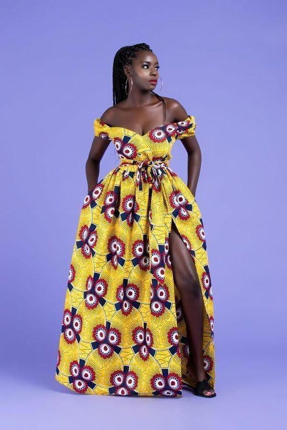 20 Gorgeous Ankara Gown Styles & Ideas On How To Wear Them