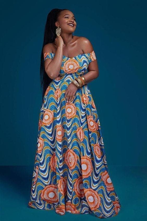 Ankara Gown Dress Ideas (8)