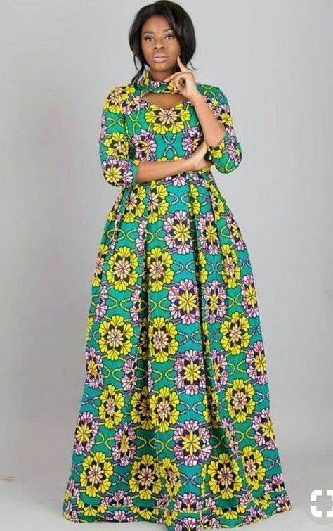 Ankara Gown Dress Ideas (5)