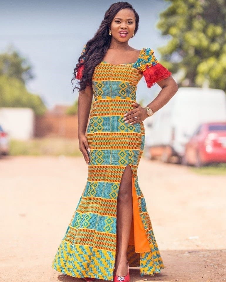 Ankara Gown Dress Ideas (19)
