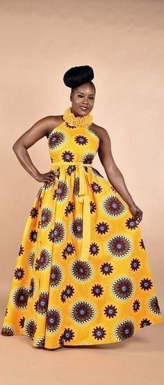 20 Gorgeous Ankara Gown Styles & Ideas On How To Wear Them