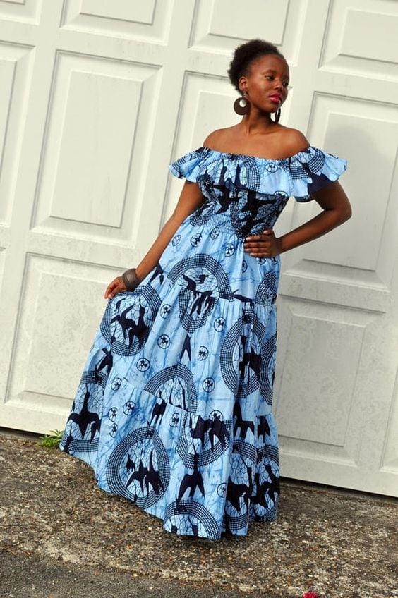 Ankara Gown Dress Ideas (13)